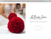 Tablet Screenshot of lapiccolaselva.it